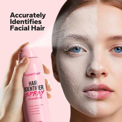 HyperHair Hair Identifier Spray for Face Shaving - Moisturizing Dermaplane Spray for All Skin Types