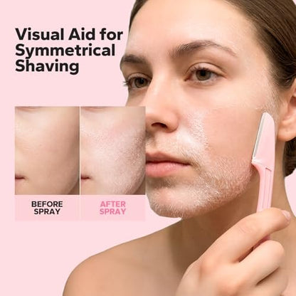 HyperHair Hair Identifier Spray for Face Shaving - Moisturizing Dermaplane Spray for All Skin Types