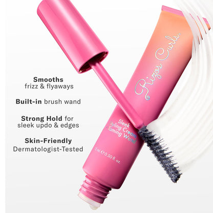 Rizos Curls Sleek Styling Cream + Taming Wand – 2 Fl Oz, Smooth & Define Curls Avelisse