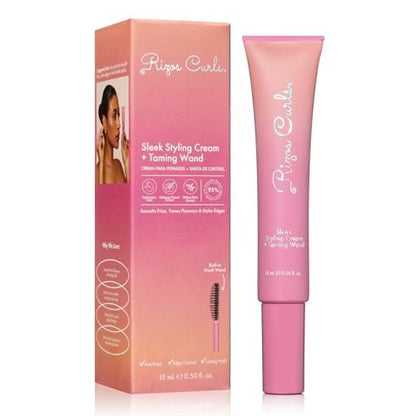 Rizos Curls Sleek Styling Cream + Taming Wand – 2 Fl Oz, Smooth & Define Curls Avelisse