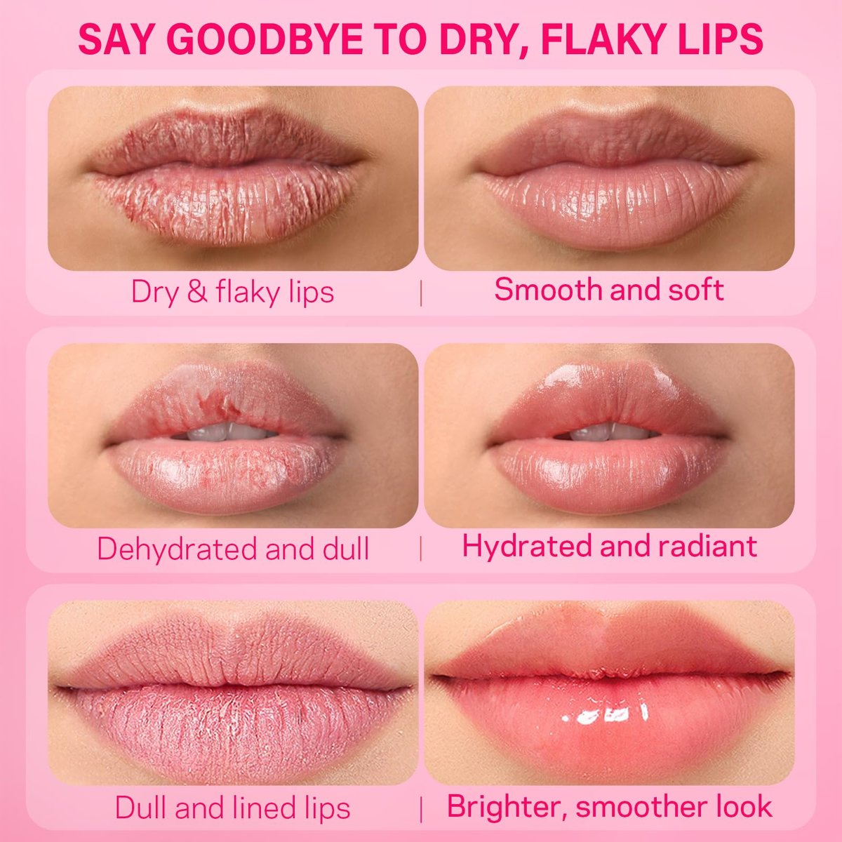 AMOADO Sugar Lip Scrub for Dark Lips – Exfoliating Lip Scrub for Smooth & Soft Lips with Watermelon & Guava, Lip Exfoliator & Moisturizer for Dry, Chapped Lips, Natural Lip Care, 1.2 oz/35g - görsel 7