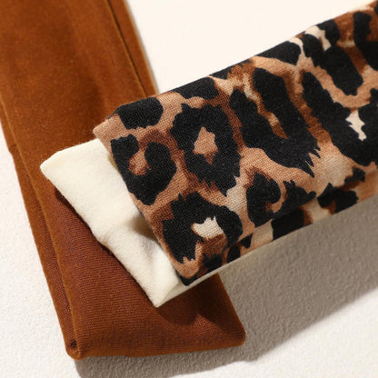 Weazppre 5-Pack Animal Print Pattern Headbands for Women – Stylish Elastic Hair Bands