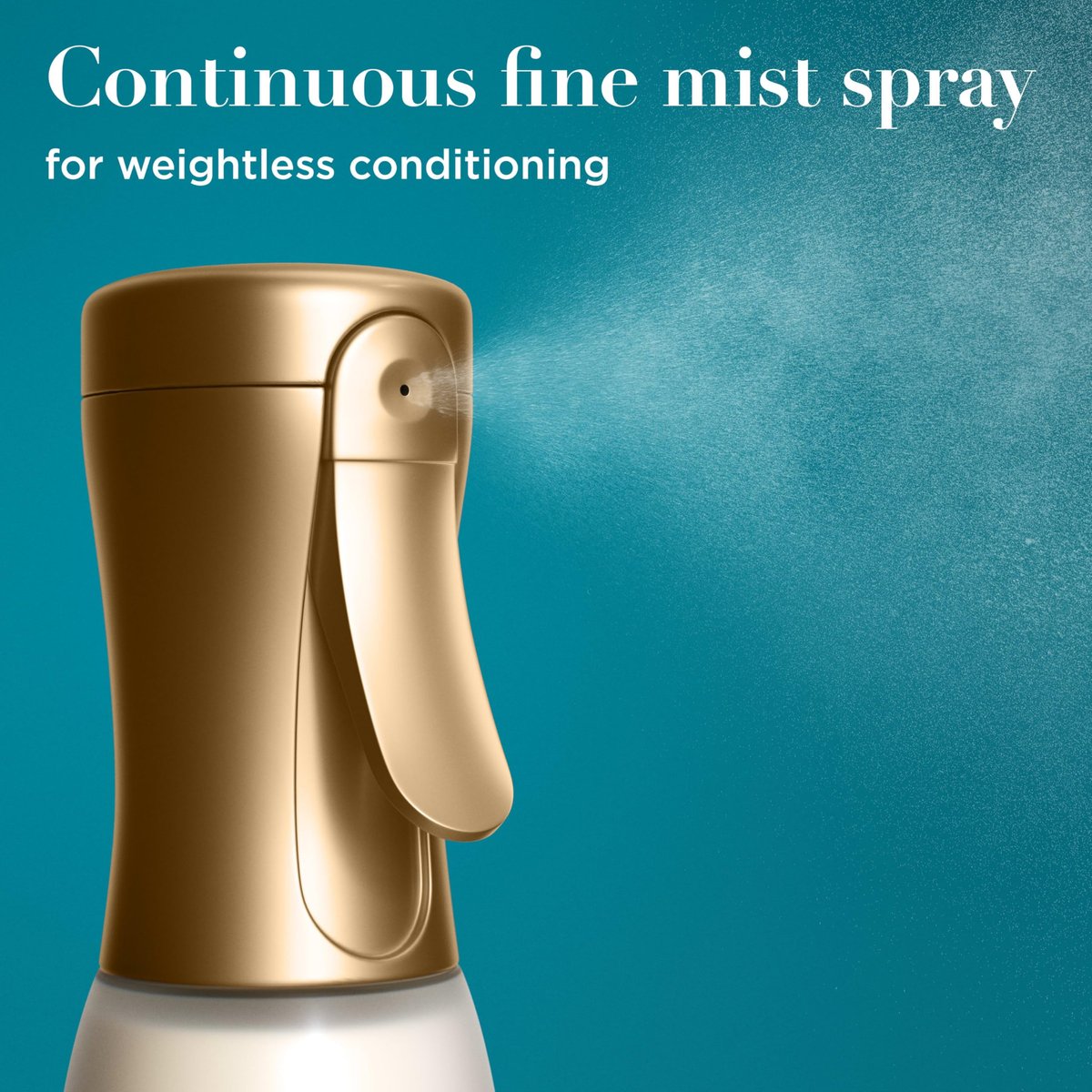 OGX Smooth Emulsion + Argan Oil Conditioning Hair Mist - Damage Repair Spray with Ceramides for 4x Smoother Hair, 48-Hour Frizz Control, 450°F Heat Protection, 6.5 fl. oz Avelisse