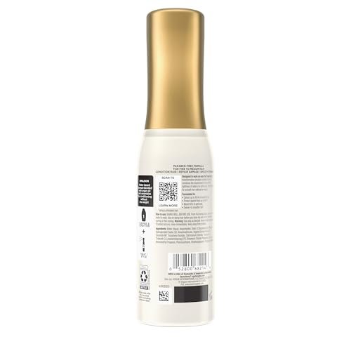 OGX Smooth Emulsion + Argan Oil Conditioning Hair Mist - Damage Repair Spray with Ceramides for 4x Smoother Hair, 48-Hour Frizz Control, 450°F Heat Protection, 6.5 fl. oz Avelisse