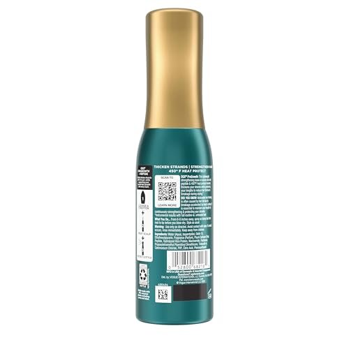 OGX ProGrowth + Peptide Serum Mist Heat Protectant Spray - Instantly Thickens Hair, Protects from Breakage, 6.5 fl. oz - görsel 18