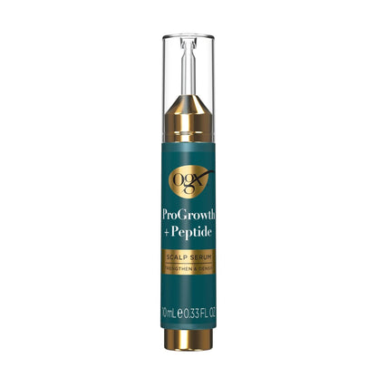 OGX ProGrowth + Peptide Scalp Serum – Strengthen & Densify Hair with Hydrating Scalp Treatment, 0.33 fl oz