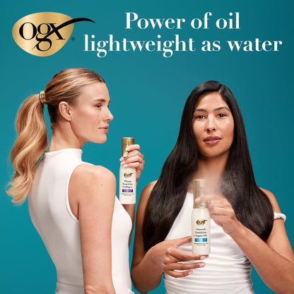 OGX Plump Emulsion + Collagen Conditioning Hair Mist, Volumizing Hair Spray with Marula Oil, 6.5 fl oz Avelisse