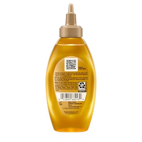 OGX Mirror Shine + Argan Oil Pre-Wash Hair Gloss - Smoothing Rinse Out Treatment for Glossy Shine & Nourishing Repair, 4 fl. oz - görsel 18
