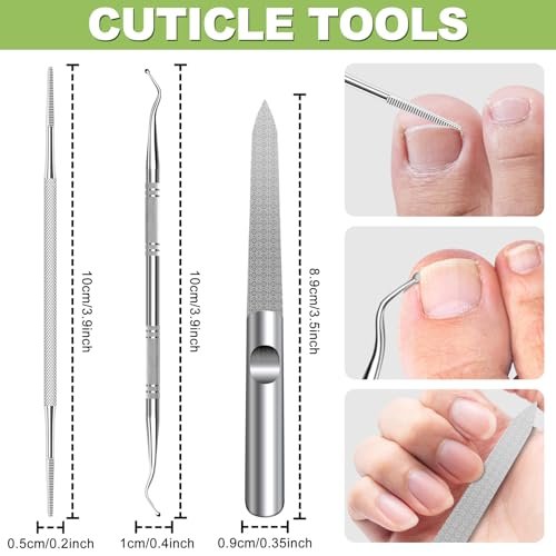 Heavy Duty Toenail Clippers for Thick Nails - Long Handled Nail Clippers for Seniors, Men - Sharp Slanted Stainless Steel Ingrown Toenail Cutter Avelisse