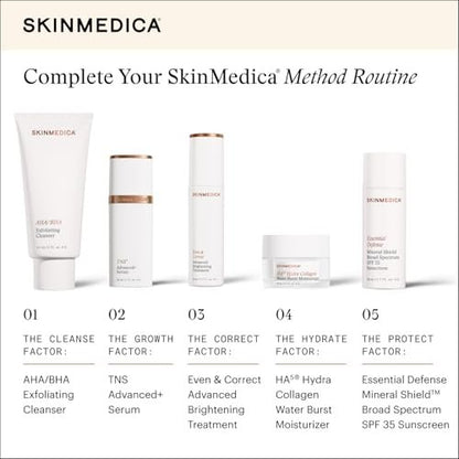 SkinMedica HA⁵ Hydra Collagen Water Burst Face Moisturizer with Vegan Collagen - Plumping Face Cream with Microbiome Barrier Complex for 24-Hour Hydration - Helps Replenish Dry, Dull Skin (1.7 Fl Oz) Avelisse