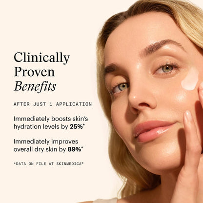 SkinMedica HA⁵ Hydra Collagen Water Burst Face Moisturizer with Vegan Collagen - Plumping Face Cream with Microbiome Barrier Complex for 24-Hour Hydration - Helps Replenish Dry, Dull Skin (1.7 Fl Oz) Avelisse