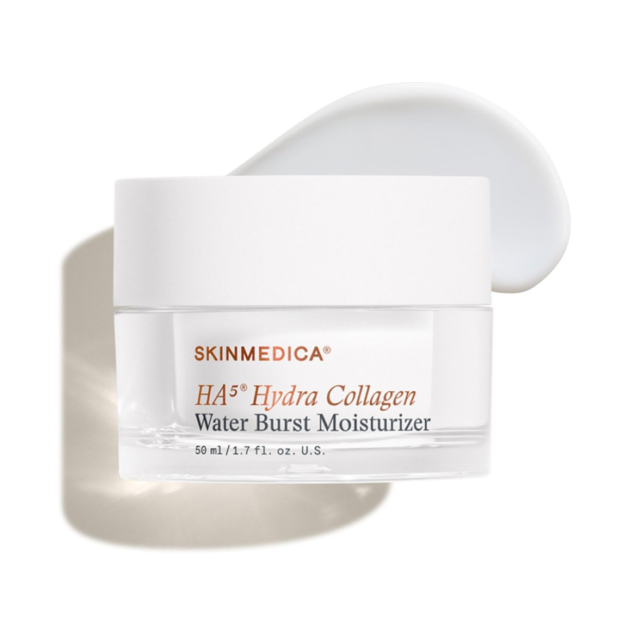 SkinMedica HA⁵ Hydra Collagen Water Burst Face Moisturizer with Vegan Collagen - Plumping Face Cream with Microbiome Barrier Complex for 24-Hour Hydration - Helps Replenish Dry, Dull Skin (1.7 Fl Oz) Avelisse