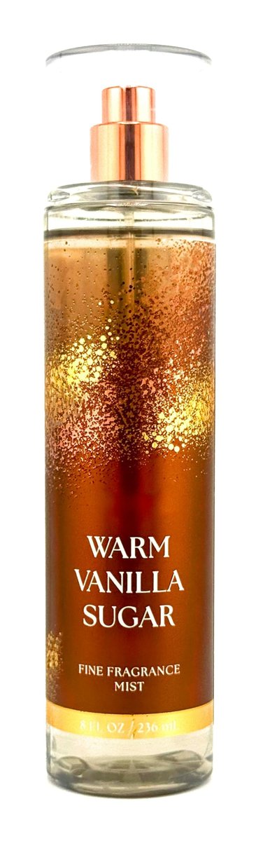Warm Vanilla Sugar Fine Fragrance Mist – 8 fl oz – Cozy & Long-Lasting Scent
