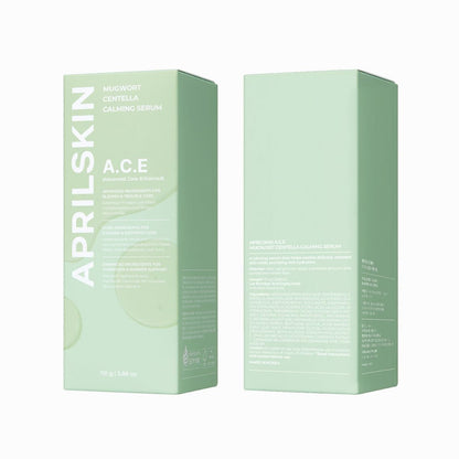 APRILSKIN A.C.E Serum | Mugwort & Centella Soothing Serum for Troubled Skin | Korean Skin Care | 3.88 oz Avelisse