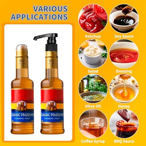 3 PCS Syrup Pump Compatible with Jordans Skinny and Torani, Coffee Syrup Dispenser for 12.7 oz Bottles, Lockable Design, Easy to Use and Clean - görsel 10