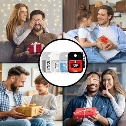 OFUN Perfumes Gift Set for Men - 4x35ml Long-Lasting Eau de Parfum Collection | Pocket Size Cologne Sampler Set for Birthday, Father's Day, Christmas Avelisse