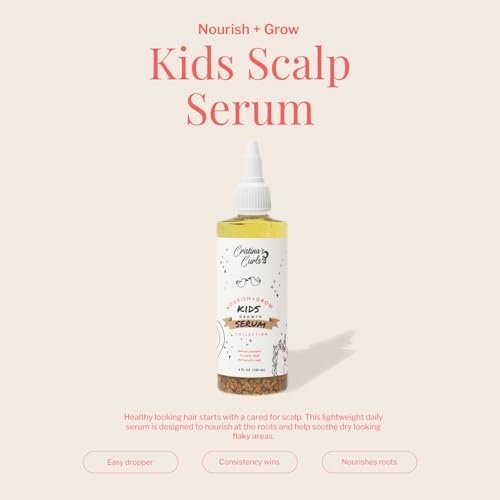 Cristina's Curls Scalp Serum for Curly Hair – Dry Scalp Treatment for Kids & Adults, Soothing Oil for Itch & Dryness, Healthy Scalp Care (1 oz) Avelisse