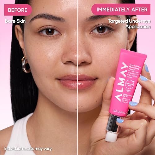 Almay Hydra-Prime Moisturizing Primer - Hydrating, Long-Lasting Makeup Primer, Cruelty-Free, Skin-Smoothing, 0.95 fl oz Avelisse