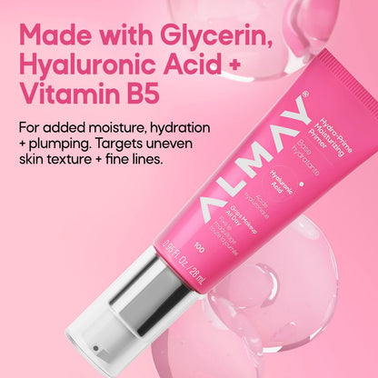 Almay Hydra-Prime Moisturizing Primer - Hydrating, Long-Lasting Makeup Primer, Cruelty-Free, Skin-Smoothing, 0.95 fl oz Avelisse