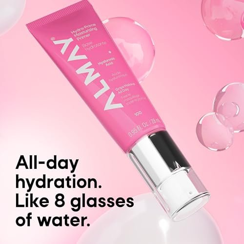 Almay Hydra-Prime Moisturizing Primer - Hydrating, Long-Lasting Makeup Primer, Cruelty-Free, Skin-Smoothing, 0.95 fl oz Avelisse
