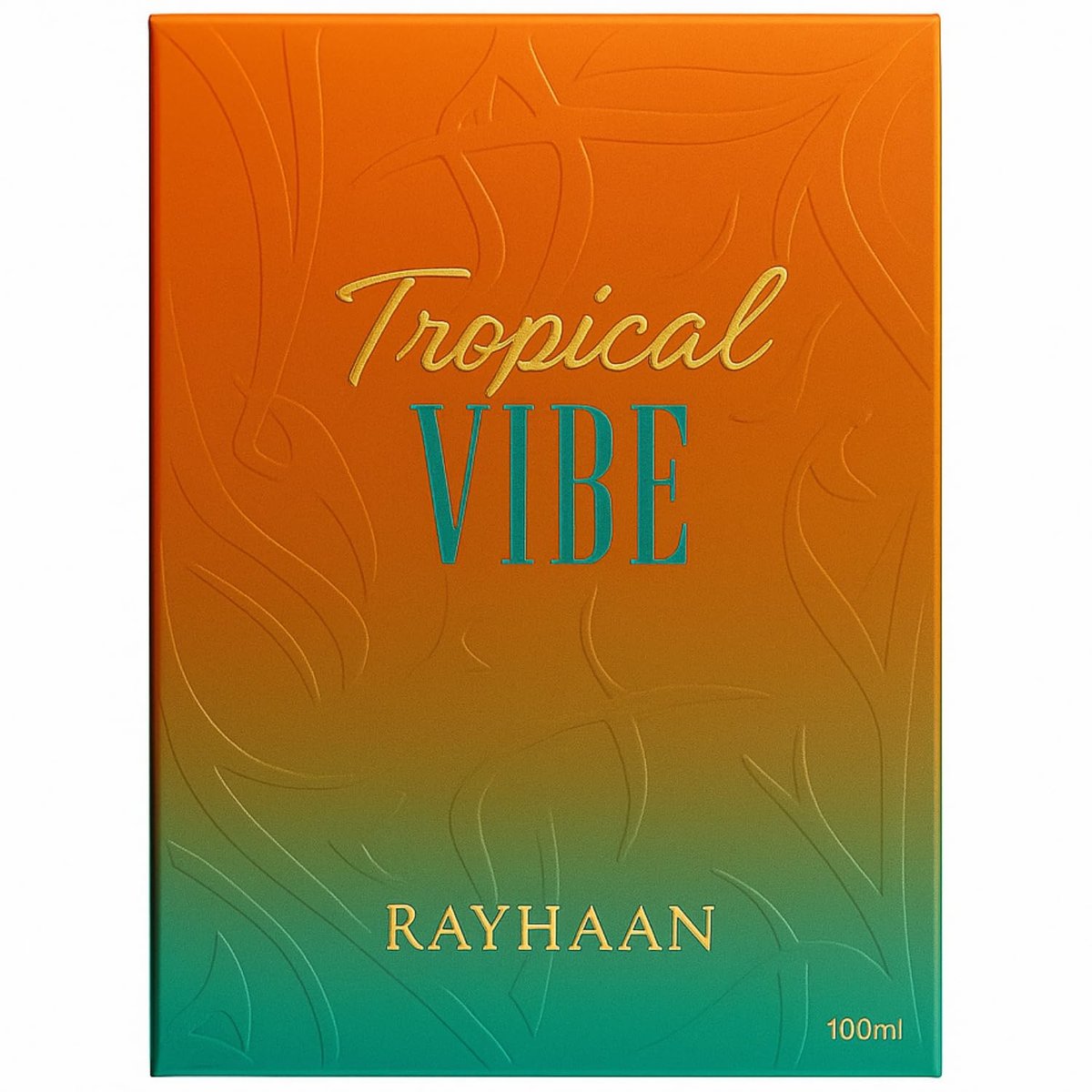 Rayhaan Tropical Vibe Eau de Parfum – Fruity, Floral, Fresh, Woody Long-Lasting Fragrance (3.4 oz / 100 ml) Avelisse