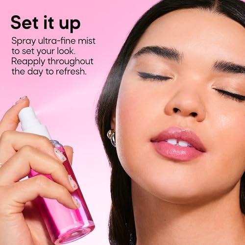 Almay Protect & Set Spray Hydrating Makeup Setting Spray 2.7 fl oz - Vegan Face Mist - görsel 16