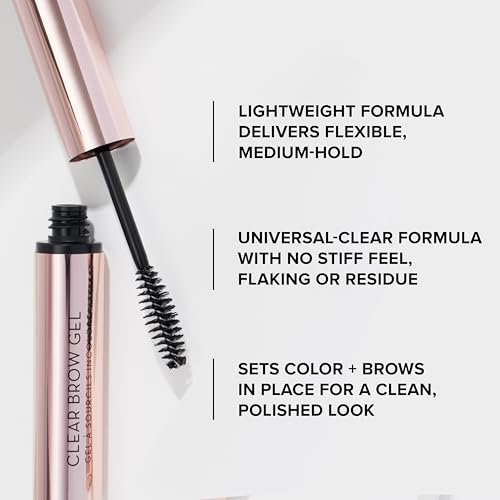 Anastasia Beverly Hills Clear Brow Gel - Full V2 - Long-Lasting Hold, Tame & Set Brows Avelisse