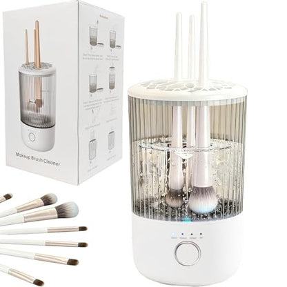 Luslife Electric Makeup Brush Cleaning Machine – Multi-Functional Integrated Cleaner for All Brush Types Avelisse