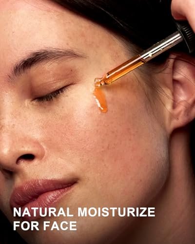 Organic Sea Buckthorn Oil for Face, Hair & Nails - 2oz Cold Pressed Natural Facial Oil for Deep Hydration & Skin Nourishment Avelisse