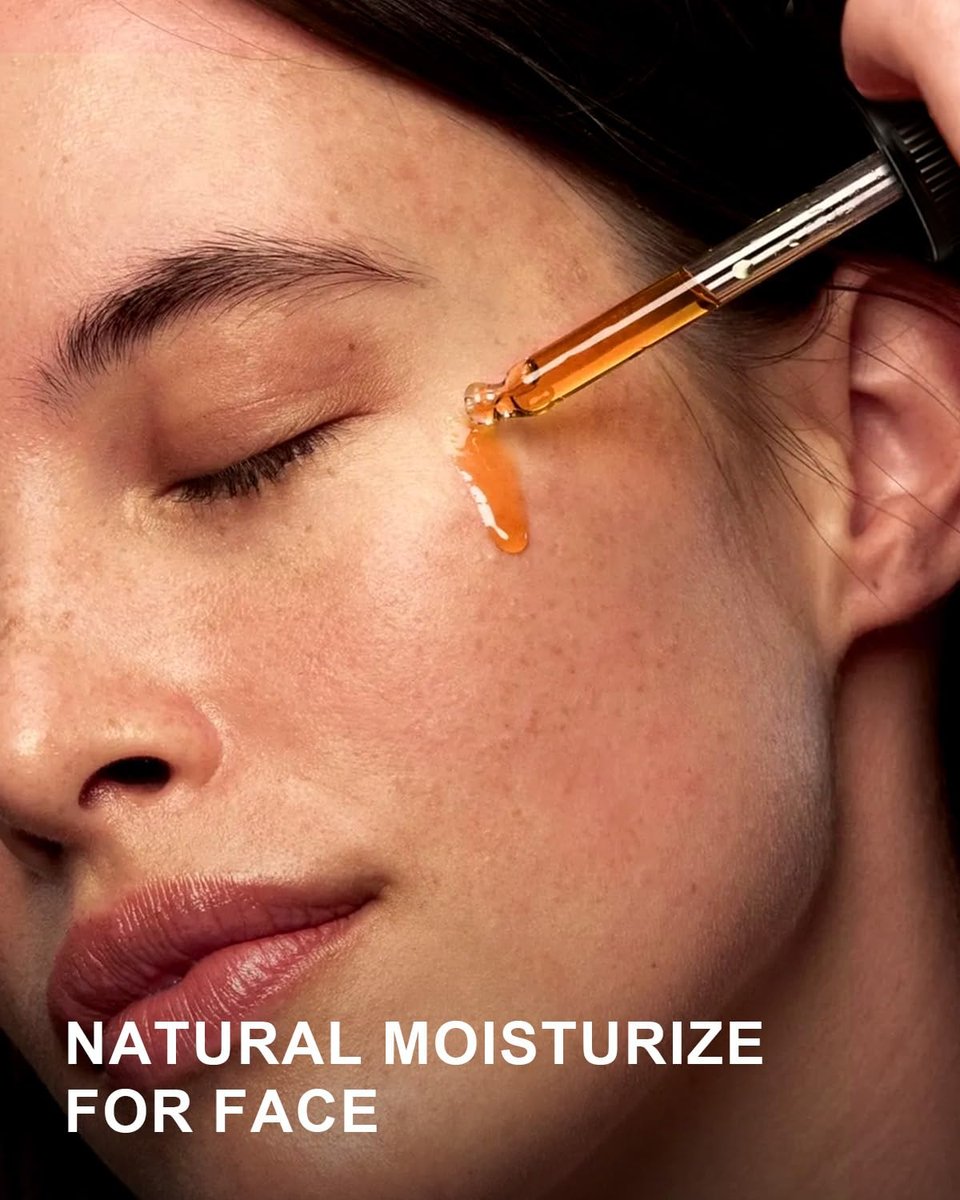 Organic Sea Buckthorn Oil for Face, Hair & Nails - 2oz Cold Pressed Natural Facial Oil for Deep Hydration & Skin Nourishment Avelisse