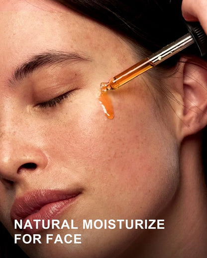 Organic Sea Buckthorn Oil for Face, Hair & Nails - 2oz Cold Pressed Natural Facial Oil for Deep Hydration & Skin Nourishment Avelisse