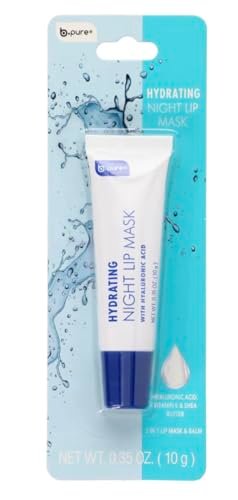 B Pure Hydrating Lip Mask – Clear, Moisturizing Lip Balm for Dry, Chapped Lips - görsel 2