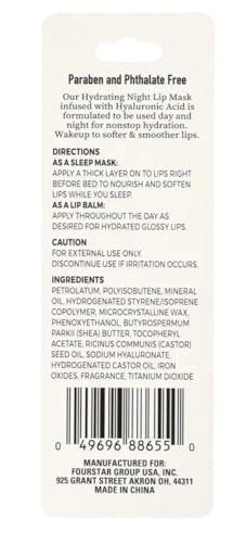 B Pure Hydrating Lip Mask – Clear, Moisturizing Lip Balm for Dry, Chapped Lips - görsel 6