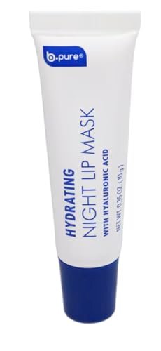 B Pure Hydrating Lip Mask – Clear, Moisturizing Lip Balm for Dry, Chapped Lips - görsel 4
