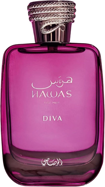 RASASI Hawas Diva Eau de Parfum for Women – 3.38 Fl Oz Avelisse