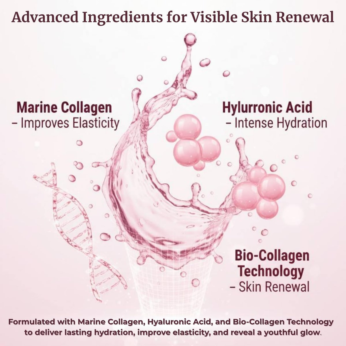 Liftouch Korean Overnight Collagen Face Mask (4 PACKS) - Hydrating Deep Collagen Mask for Women - Anti-Aging Bio-Collagen Real Deep Mask - Glass Skin Facial Treatment - görsel 5