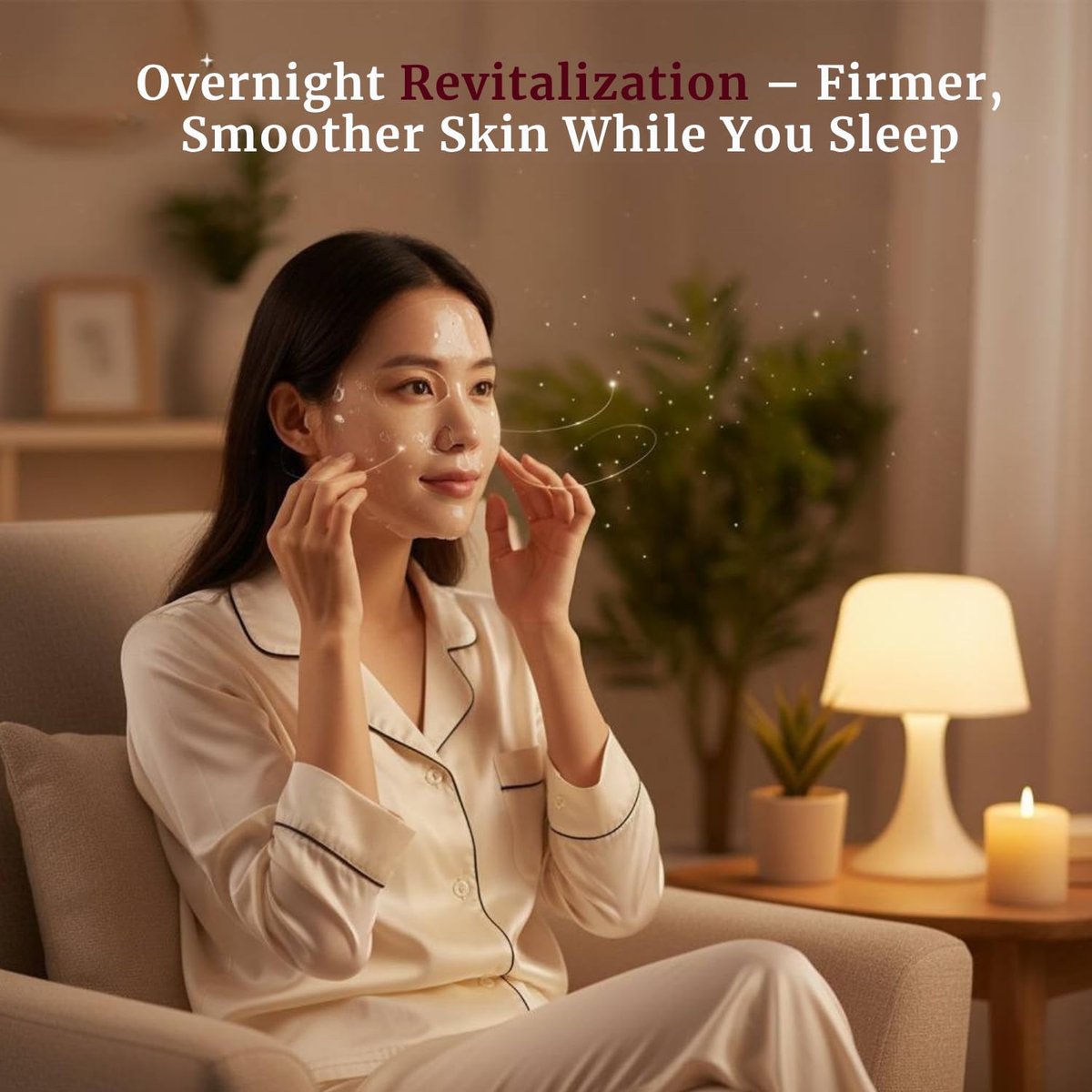 Liftouch Korean Overnight Collagen Face Mask (4 PACKS) - Hydrating Deep Collagen Mask for Women - Anti-Aging Bio-Collagen Real Deep Mask - Glass Skin Facial Treatment - görsel 9
