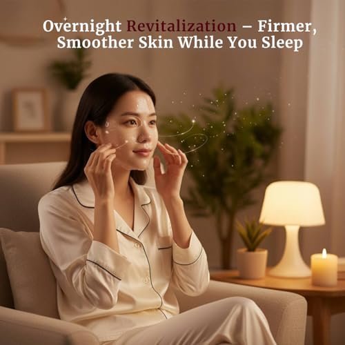 Liftouch Korean Overnight Collagen Face Mask (4 PACKS) - Hydrating Deep Collagen Mask for Women - Anti-Aging Bio-Collagen Real Deep Mask - Glass Skin Facial Treatment - görsel 10