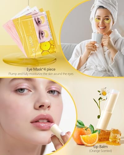 11-Piece Skin Care Set for Women - Travel Size Spa Kit Gift for Teens, Birthday, Galentine's Day, Valentine's, Mother's Day - görsel 8