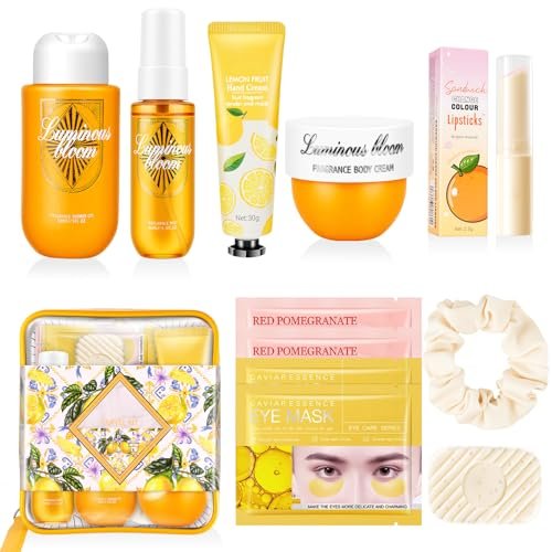 11-Piece Skin Care Set for Women - Travel Size Spa Kit Gift for Teens, Birthday, Galentine's Day, Valentine's, Mother's Day - görsel 4