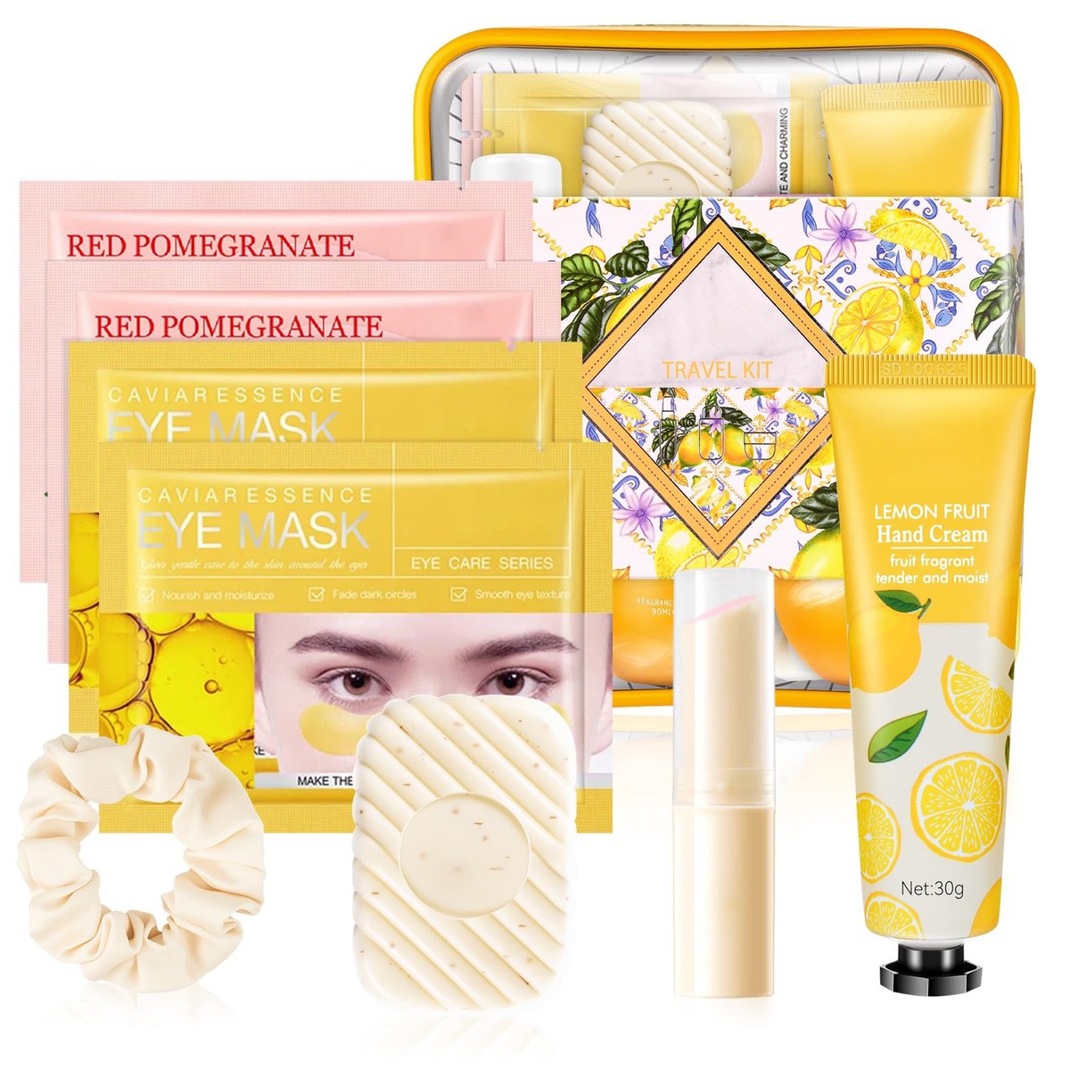11-Piece Skin Care Set for Women - Travel Size Spa Kit Gift for Teens, Birthday, Galentine's Day, Valentine's, Mother's Day - görsel 1