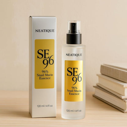 Neatique SE96 Advanced Snail 96% Mucin Power Essence 120ml - Hydrating & Repairing Snail Mucin Serum for Face with Snail Secretion Filtrate, 4 fl.oz Avelisse