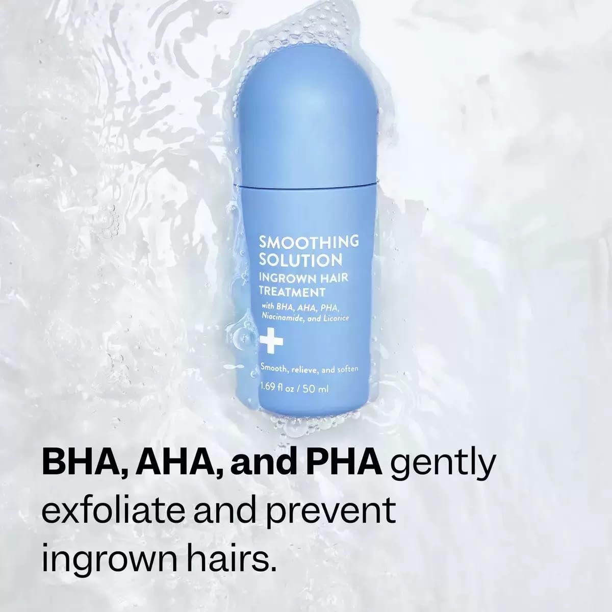 BETTENKO Smoothing Solution Ingrown Hair Treatment Serum – Soothe Razor Bumps, Bikini Line & More | 1.69 Fl Oz Avelisse