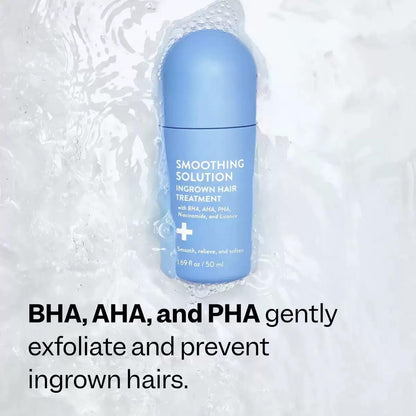 BETTENKO Smoothing Solution Ingrown Hair Treatment Serum – Soothe Razor Bumps, Bikini Line & More | 1.69 Fl Oz Avelisse
