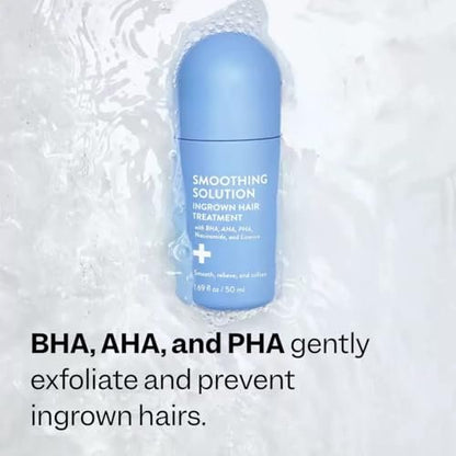 BETTENKO Smoothing Solution Ingrown Hair Treatment Serum – Soothe Razor Bumps, Bikini Line & More | 1.69 Fl Oz Avelisse