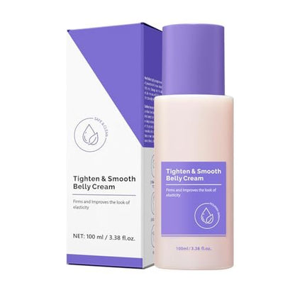Tighten & Smooth Belly Cream - Advanced Firming Lotion for Neck, Arms, Butt & Thighs | Visibly Lift Loose Skin, Improve Elasticity & Tone