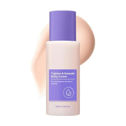 Tighten & Smooth Belly Cream - Advanced Firming Lotion for Neck, Arms, Butt & Thighs | Visibly Lift Loose Skin, Improve Elasticity & Tone