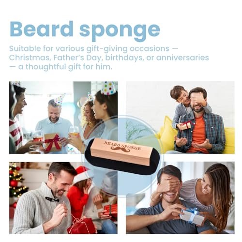 Beard Sponge for Sink – Fast & Easy Beard Hair Catcher & Cleaner | Reusable Beard Scrubber for Trimmings | Compact Grooming Tool for Men’s Shaving – No More Messy Counters & Sinks - görsel 14