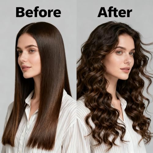 ENNUFO Heatless Curls Overnight Hair Curler – Soft Satin Blowout Rods for Long, Short, Thick & Fine Hair – Sunset Tie Dye 35in Avelisse