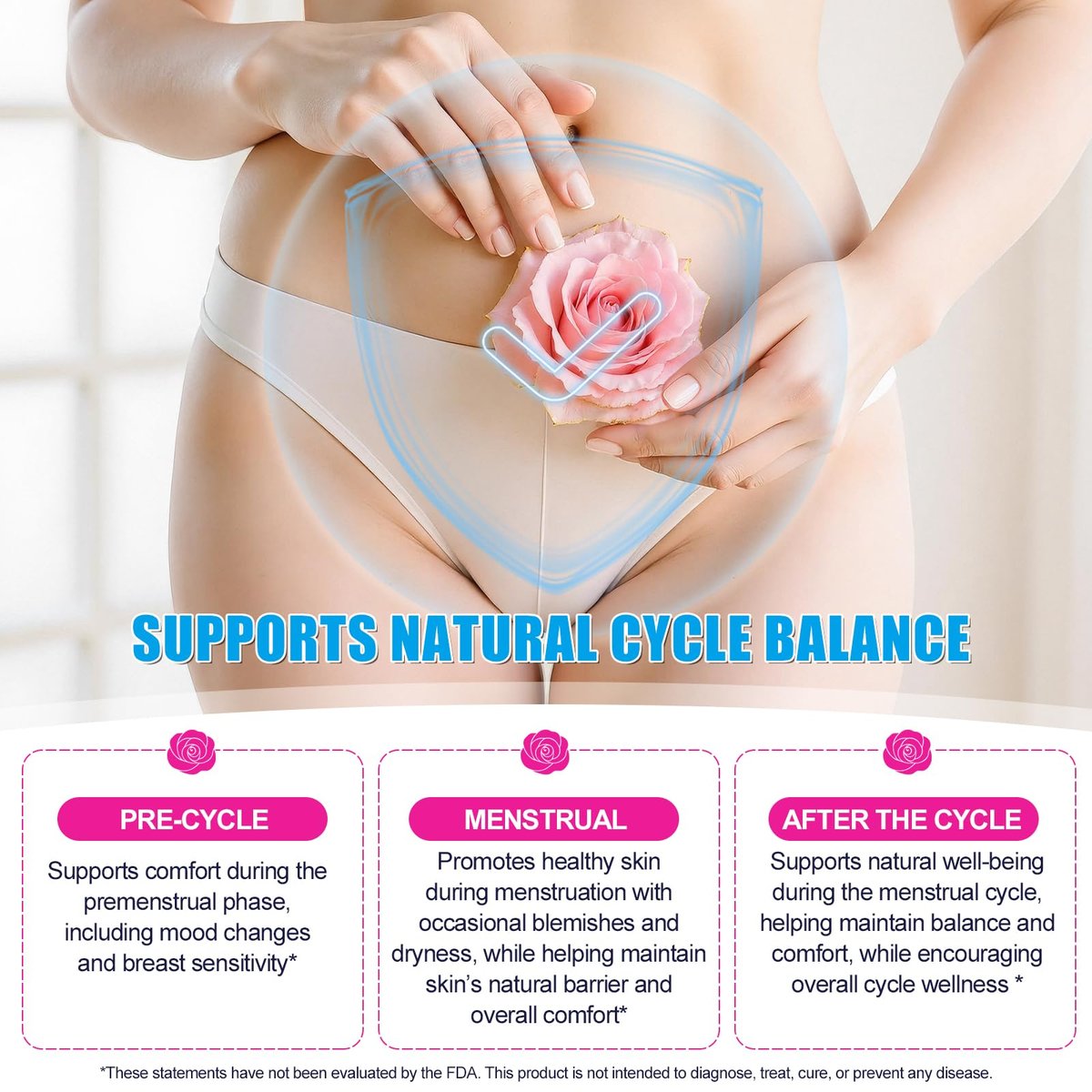 Progesterone Balance Cream for Women - Daily Skin Comfort & Balanced-Looking Skin Support with MSM, Aloe Vera, Coconut Oil & Shea Butter, 3.4 fl oz, Gluten-Free, Non-GMO, Vegan-Friendly Avelisse